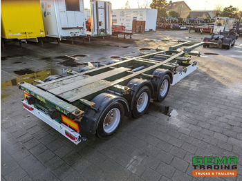 Containertransporter/ Wissellaadbak oplegger KRONE SD