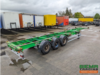 Containertransporter/ Wissellaadbak oplegger LECITRAILER