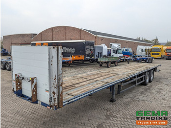 Open bak met boorden oplegger System PRS18 2-Assen BPW Open Laadbak - Rongpotten + Rongen  - HH Vloer: afbeelding 2