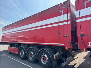 Kipper oplegger Stas S300CX 58m3 Alcoa SAF Klep/Deuren combi top condition 6370kg: afbeelding 3