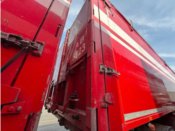Kipper oplegger Stas S300CX 58m3 Alcoa SAF Klep/Deuren combi top condition 6370kg: afbeelding 5