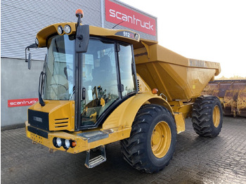 Kiepwagen met knikbesturing HYDREMA