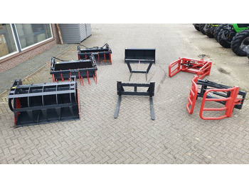 Nieuw Aanbouwdeel voor Landbouwmachine Inter-Tech Grondbak, Mestgreep, Pelikaanbak, Ronde, Vierkante: afbeelding 2 Nieuw Aanbouwdeel voor Landbouwmachine Inter-Tech Grondbak, Mestgreep, Pelikaanbak, Ronde, Vierkante: afbeelding 2