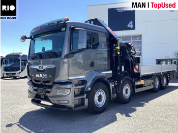 Vrachtwagen met open laadbak MAN TGS 35.510