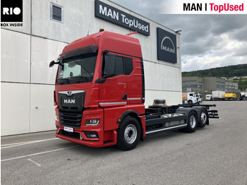 Containertransporter/ Wissellaadbak vrachtwagen MAN TGX