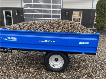 Kipper aanhangwagen Solis TS1500 tipvogn med bagtip, aftagelige sider og fin: afbeelding 3