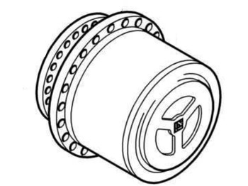 Eindaandrijving BOMAG