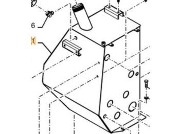 Hydrauliektank CASE