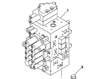 Hydraulische klep CASE
