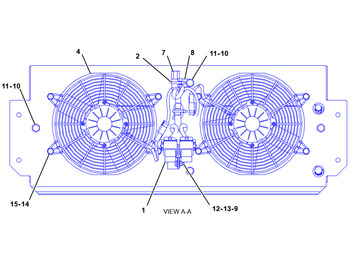 Airco onderdeel CATERPILLAR