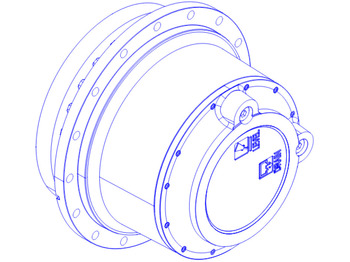 Eindaandrijving CATERPILLAR