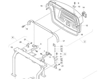 Carrosserie en exterieur NEW HOLLAND