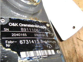 Hydromotor voor Bouwmachine O&K 2040165 -: afbeelding 2
