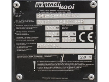 Vorken voor Heftruck GRIPTECH Griptech RG 4 25 800/400: afbeelding 5
