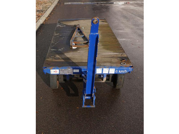 Open/ Plateau aanhangwagen Mafi 1060 / 4t: afbeelding 2