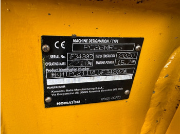 Leasing Komatsu PC 26 MR-3  Komatsu PC 26 MR-3: afbeelding 5