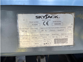 Schaarlift Skyjack SJ 9250 RT: afbeelding 3