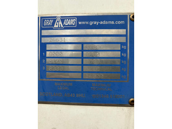 Koelwagen oplegger Gray and Adams 2010 Vector 1850 – D12: afbeelding 3 Koelwagen oplegger Gray and Adams 2010 Vector 1850 – D12: afbeelding 3