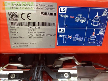 Kunstmeststrooier Rauch rauch axis h 30.2 emc+w cci 1200: afbeelding 4