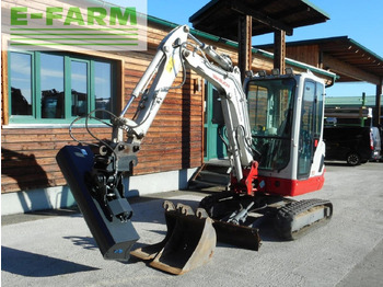 Minigraafmachine Takeuchi tb 225 ( 2.400kg ) mit hydr. verstellfahrwerk: afbeelding 2