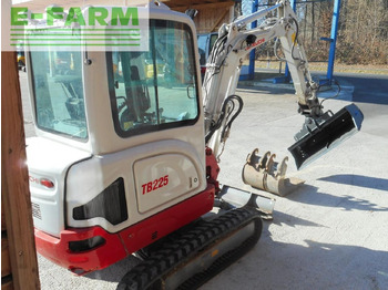 Minigraafmachine Takeuchi tb 225 ( 2.400kg ) mit hydr. verstellfahrwerk: afbeelding 4