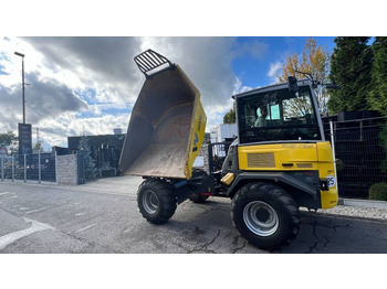 Kiepwagen met knikbesturing WACKER