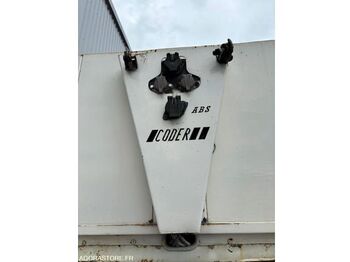 Open bak met boorden oplegger Coder Semi-Remorque Plateau Coder: afbeelding 4 Open bak met boorden oplegger Coder Semi-Remorque Plateau Coder: afbeelding 4