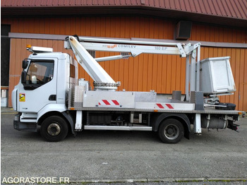 Vrachtwagen hoogwerker RENAULT MIDLUM 190 NACELLE: afbeelding 2 Vrachtwagen hoogwerker RENAULT MIDLUM 190 NACELLE: afbeelding 2