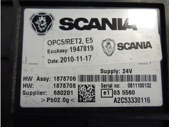ECU voor Vrachtwagen Scania OPC5 RET2 control unit 1947819, 1878706 fully working (WORLDWIDE: afbeelding 3