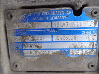 Versnellingsbak voor Vrachtwagen ZF good condition gearbox 12AS2330TD 12AS2330 TD: afbeelding 5