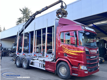 Houttransport SCANIA R 650