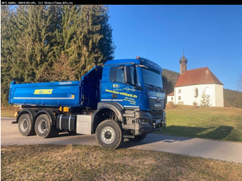 Kipper vrachtwagen MAN TGS