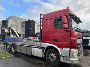 Vrachtwagen met open laadbak, Kraanwagen DAF XF 510 6X2 EURO 6 + HIAB 166 HI PRO + REMOTE CON: afbeelding 5