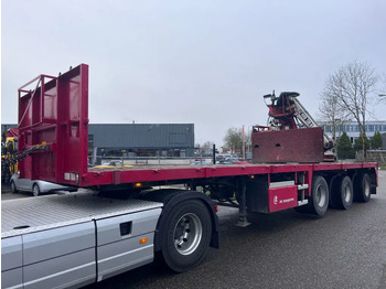 Open bak met boorden oplegger Floor HIAB ROLLER 130R: afbeelding 2