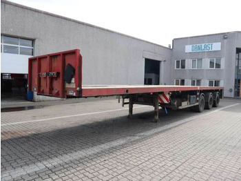 Open bak met boorden oplegger BROSHUIS