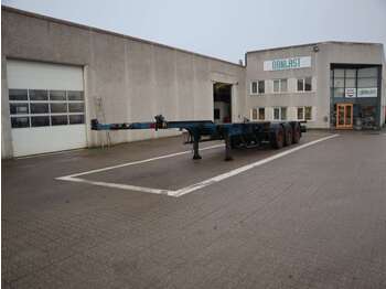 Containertransporter/ Wissellaadbak oplegger HFR Containerchassis: afbeelding 1