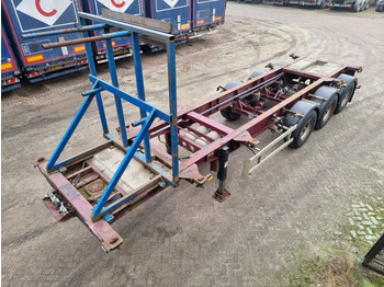 Containertransporter/ Wissellaadbak oplegger DESOT