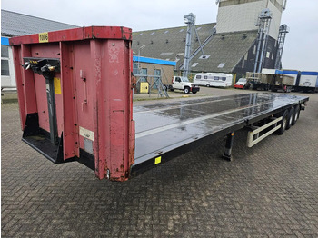 Open bak met boorden oplegger LAG