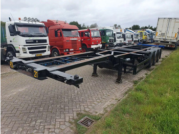 Containertransporter/ Wissellaadbak oplegger SCHMITZ