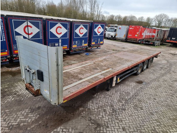 Open bak met boorden oplegger SCHMITZ SCS