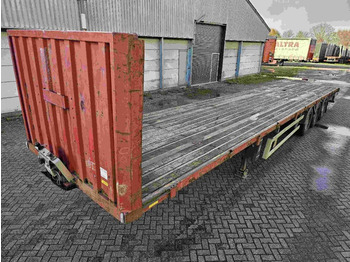 Open bak met boorden oplegger TRAILOR