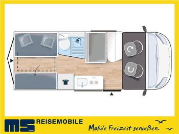 Buscamper Chausson V594 FIRST LINE / -2025- /140PS/ ZUBEHÖR - PAKET: afbeelding 2