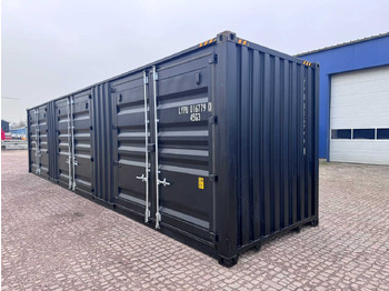 Zeecontainer 40ft HQ High Cube shipping container with 3 side doors: afbeelding 2