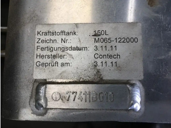 Brandstoftank voor Vrachtwagen Diversen Brandstoftank 150 liter: afbeelding 3