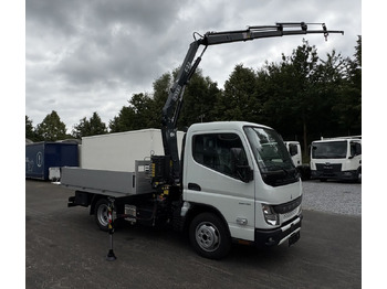 Nieuw Kraanwagen, Vrachtwagen met open laadbak FUSO 3S15 Alu Pritsche 2.80m Ladekran Funk! sofort ve: afbeelding 3