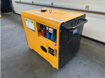 Nieuw Industrie generator Diesel Diesel Generator UK-9500 5.5 kW 230 en 400 Volt Silent Diesel generator New !: afbeelding 2