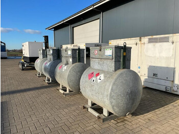 Opslagtank dieseltank Rietberg 1000 liter Dieseltank Gegalvaniseerd IBC met keuring !: afbeelding 4