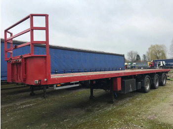 Open bak met boorden oplegger NOOTEBOOM