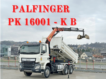 Kipper vrachtwagen DAF CF 410