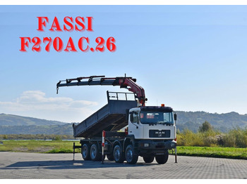 Kipper vrachtwagen MAN